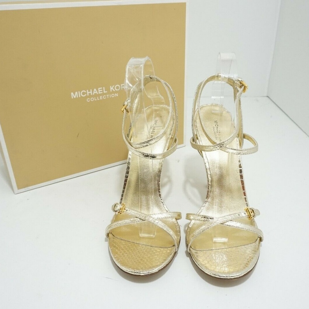 Michael Kors Collection Gold  Snake High Heel - Picture 4 of 8